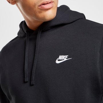 Nike ocieplana bluza męska kangurka czarna dresowa BV2654-010 XL