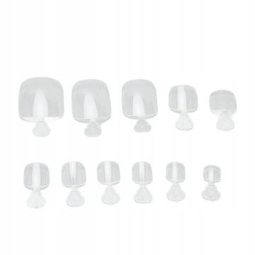 НАСАДКИ ДЛЯ НОГ, ИСКУССТВЕННЫЕ НОГТИ, 550 ШТ.