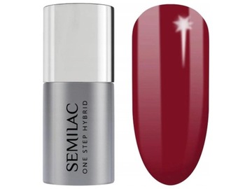 SEMILAC One Step Hybrid Lakier hybrydowy do paznokci S580 Crimson 5 ml
