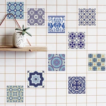 20 self-adhesive wall stickers on