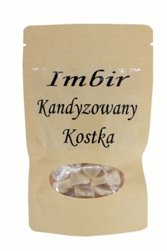 Imbir kandyzowany KOSTKA 50 g