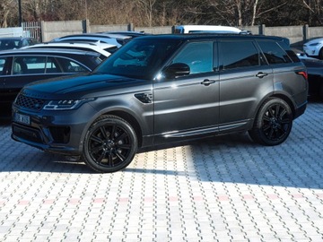 Land Rover Range Rover Sport II SUV Facelifting 5.0L V8 S/C 525KM 2021 Range Rover Sport p525 V8 HSE Dynamic Stealth Full Wentyle Dociąg Pixel ACC, zdjęcie 33