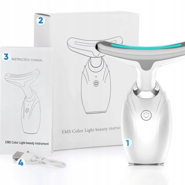 ЗВУКОВОЙ МАССАЖЕР ДЛЯ УКРЕПЛЯЮЩЕГО ЛИЦА И ШЕИ УЛЬТРАЗВУКОВОЙ ЭМС-ЛИФТИНГ