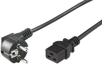MicroConnect Power Cord CEE 7/7 - C19 1m