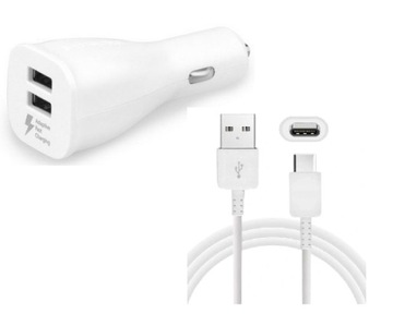 ŁADOWARKA SAMOCHODOWA SAMSUNG FAST CHARGE 2X USB