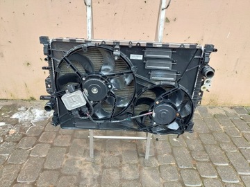 CHŁODNICA WODY WENTYLATOR KPL LAND RANGE ROVER EVOQUE DISCOVERY SPORT