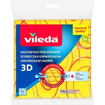 Ścierka uniwersalna VILEDA 3D pucerka mikrofibra 3