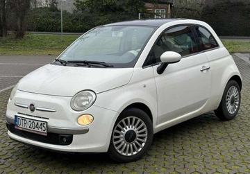 Fiat 500 II Hatchback 3d 1.2 69KM 2010 Fiat 500 1.2 benzyna , 2010 Salon PL 1.2 Benzyna 69KM