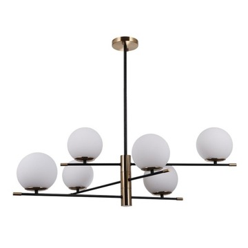 Lampa wisząca STELIA białe kule do salonu nad stół