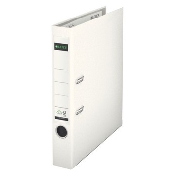 Segregator biały Leitz Plastic Lever Arch File A4 52 mm