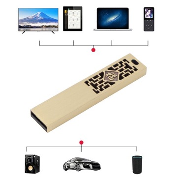 USB-накопитель для большого пальца, металлический 2.0, портативный, водонепроницаемый, металлический, st