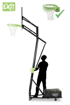 НАБОР БАСКЕТБОЛЬНОЙ КОРЗИНЫ БАСКЕТБОЛЬНАЯ КОРЗИНА EXIT GALAXY 230-305 СМ