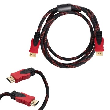 KABEL PRZEWÓD HDMI FULL HD UHD 4K HIGH SPEED 1.5M