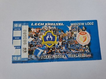 LECH POZNAŃ - WIDZEW ŁÓDŹ 06-05-2000