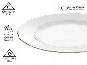 3604 Złota Linia Держатель для салфеток FESTON ĆMIELÓW ФАРФОР