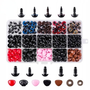 752 X BEZPIECZNE OCZKA ZACISKOWE 5-12MM SAFETY EYE
