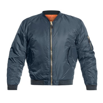 Kurtka Pilotka Wojskowa Flek Flyers MFH MA-1 US Flight Jacket - Blue XL