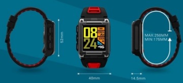 SMARTWATCH НОСИТЬ СПОРТИВНЫЙ ДИЗАЙН ТРИАТЛОН GPS