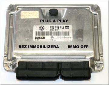 KOMPUTER BEZ IMMO VW SEAT SKODA AUDI - IMMO OFF!!
