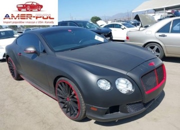 Bentley 2012 Bentley Continental GT 2012 6.0l 6.0 Benzyna 567KM
