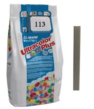 Fuga ultracolor plus 113 szary 2kg Mapei