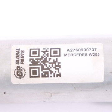 MERCEDES W205 BENZÍN M276 TRUBKA INTERCOOLER LEVÝ A2760900737