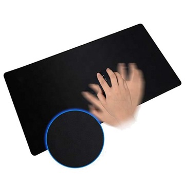БОЛЬШОЙ ЧЕРНЫЙ КОВРИК ЗАЩИТНЫЙ КОВрик для мыши СТОЛ 90x40 XXL