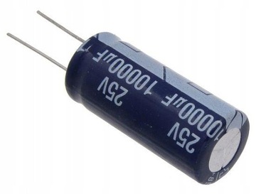 KONDENSATOR 10000uF /25V 105C 16x40mm / 1372