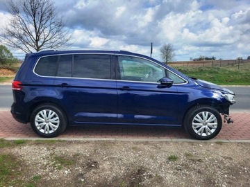 Volkswagen Touran III 1.5 TSI EVO 150KM 2019 Volkswagen Touran 7 os. DSG skora nawi 1.5 Benzyna 150KM, zdjęcie 3