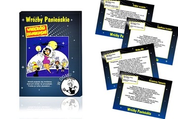 WRÓŻBY PANIEŃSKIE - KARTY GRA NA WIECZÓR PANIEŃSKI