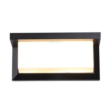 НАСТЕННЫЙ СВЕТИЛЬНИК НА УЛИЦЕ, ВОДОНЕПРОНИЦАЕМЫЙ ФАСАДНЫЙ СВЕТИЛЬНИК С ДАТЧИКОМ ДВИЖЕНИЯ 18ВТ