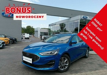 Ford Focus IV Kombi Facelifting 1.0 EcoBoost 125KM 2024 Ford Focus 125KM mHEV TitaniumX SalonPL SerwisASO FV23 P.Zima Gwarancja, zdjęcie 1