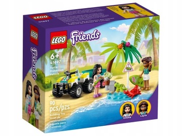 LEGO Friends 41697 Pojazd do ratowania żółwi