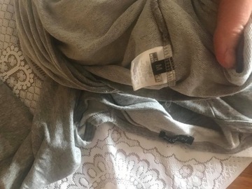Sukienka szara asymetryczna Negativ 38 M