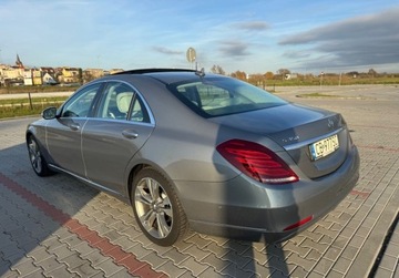Mercedes Klasa S W222 Limuzyna 350 Blue TEC 258KM 2015 Mercedes-Benz Klasa S 350d 4matic 2015r masaze dach panoramiczny jasne wne, zdjęcie 1