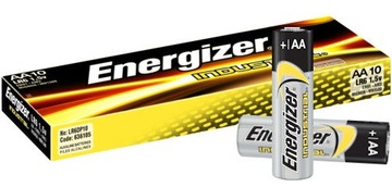 10 промышленных щелочных батарей типа AA R6 1,5 В Energizer