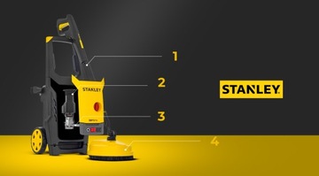 МАШИНА ДАВЛЕНИЯ ТУРБО ДАВЛЕНИЯ STANLEY 170 БАР НОВАЯ МОДЕЛЬ ПРОЧНЫЙ алюминиевый насос