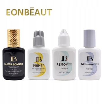 4 бутылки прозрачного клея IB Primer ПРЕДВАРИТЕЛЬНАЯ ОБРАБОТКА