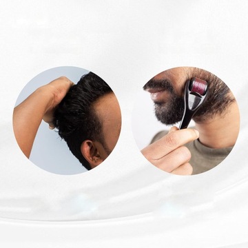 ДЕРМА РОЛИК для волос для роста волос уменьшает облысение кожи головы