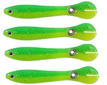 Whopper Striker GUMA WOOPER 6.7cm/2g 4 sztuki
