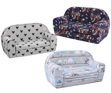 ДЕТСКИЙ МИНИ-ДИВАН ПЕННЫЙ С УЗОРАМИ