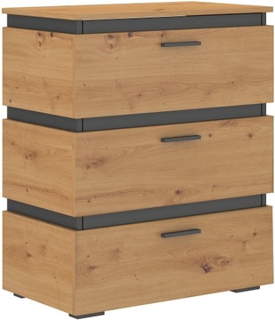 Komoda FARO 3s Dąb artisan
