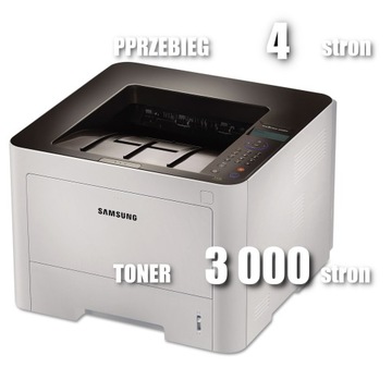 Drukarka LASEROWA Samsung SL-M4020ND - 4 strony przebiegu!!! + 4 GRATISY