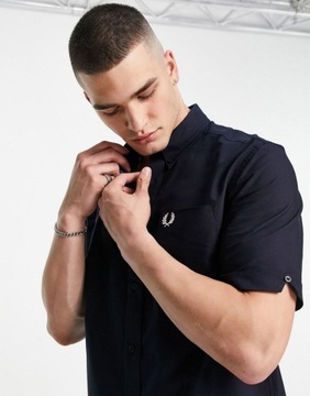 FRED PERRY KOSZULA GRANATOWA POLO Z LOGO S 1VAG