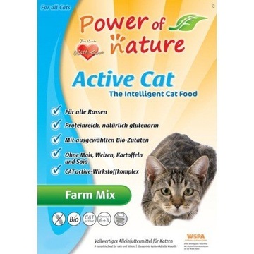 POWER OF NATURE FARM MIX 12kg KARMA DLA KOTA