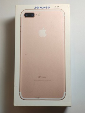 Pudełko Apple Iphone 7 Plus 256Gb Rose Gold