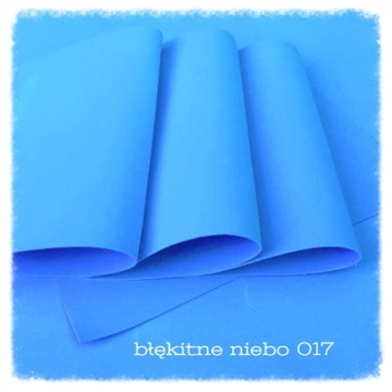 PENTART FOAMIRAN PIANKA 30x35cm błękitne niebo