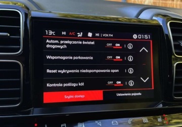 Citroen C5 Aircross SUV 1.5 BlueHDI 131KM 2020 Citroen C5 Aircross 130KM DIESEL AUTOMAT virtual cockpit BEZWYPADKOWY, zdjęcie 32