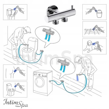 Биде BETA5 Биде двойной клапан IntimSpa