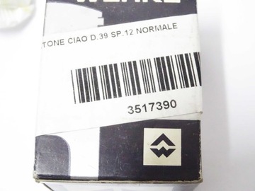 Поршень Asso Polini D. 39 штифт 12 мм Piaggio Ciao